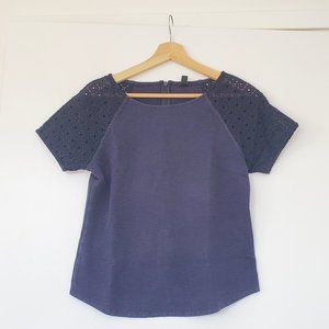 J. Crew Blue Top
